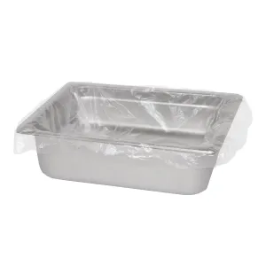 1/2 Pan Steam Pan Liners with Twist Ties, Pack of 250