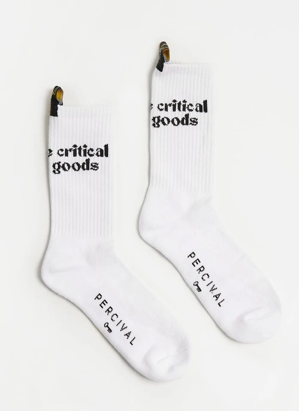 5 Steps Socks | Percival x High Performance | White