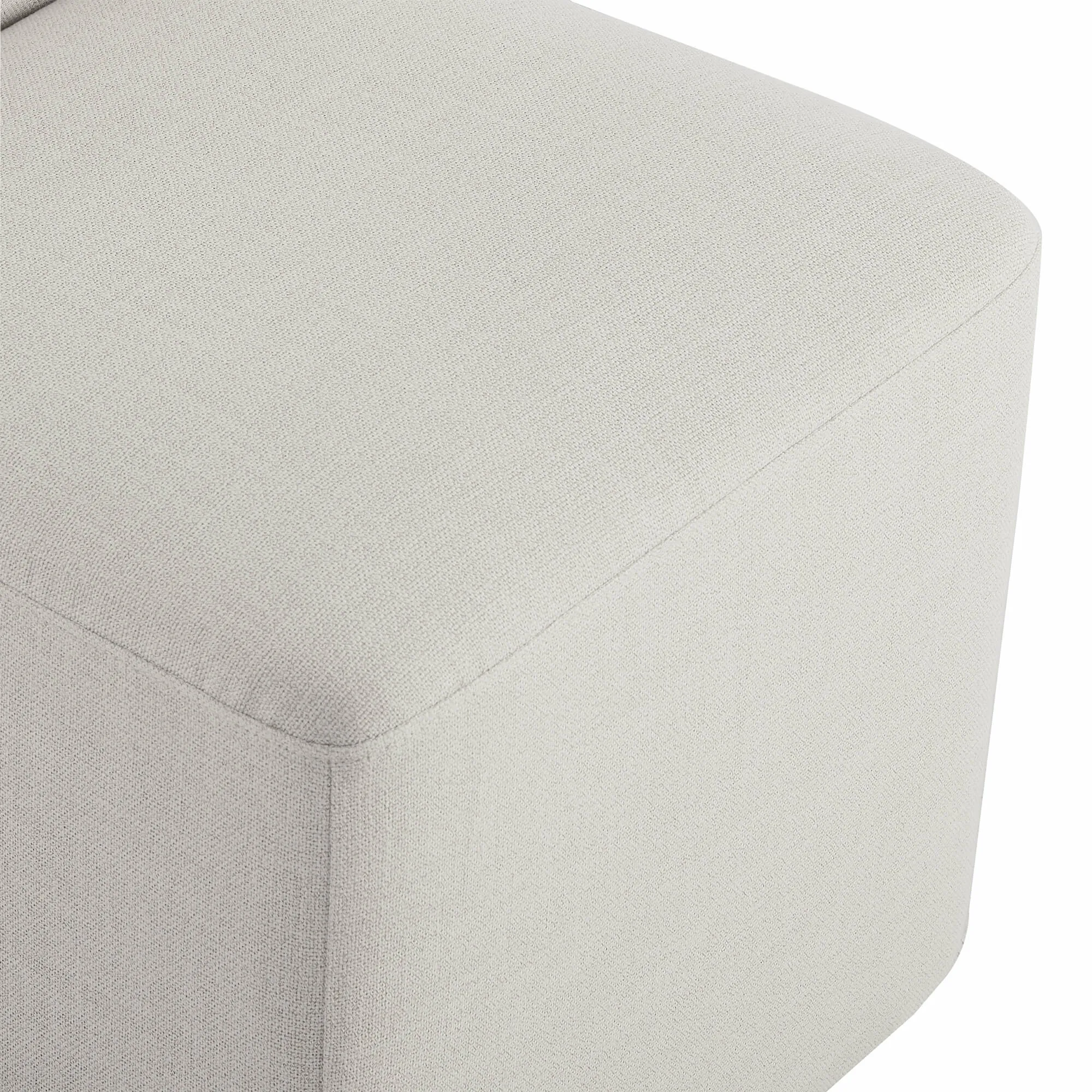 Aida Performance Fabric Dining Chair With Casters Base