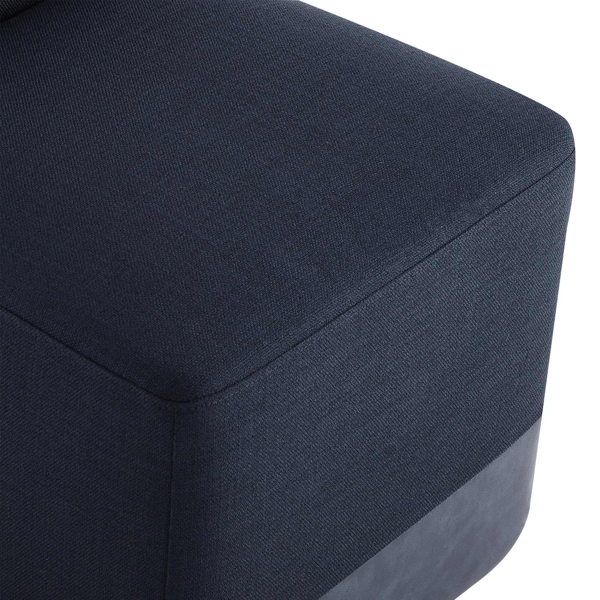 Aida Performance Fabric Dining Chair With Casters Base