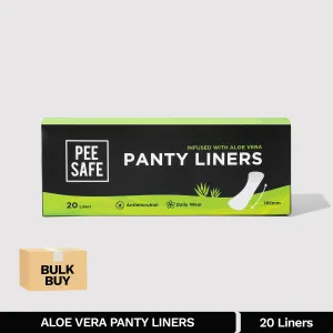 Aloe Vera Panty Liners (20 Liners) -  BULK BUY