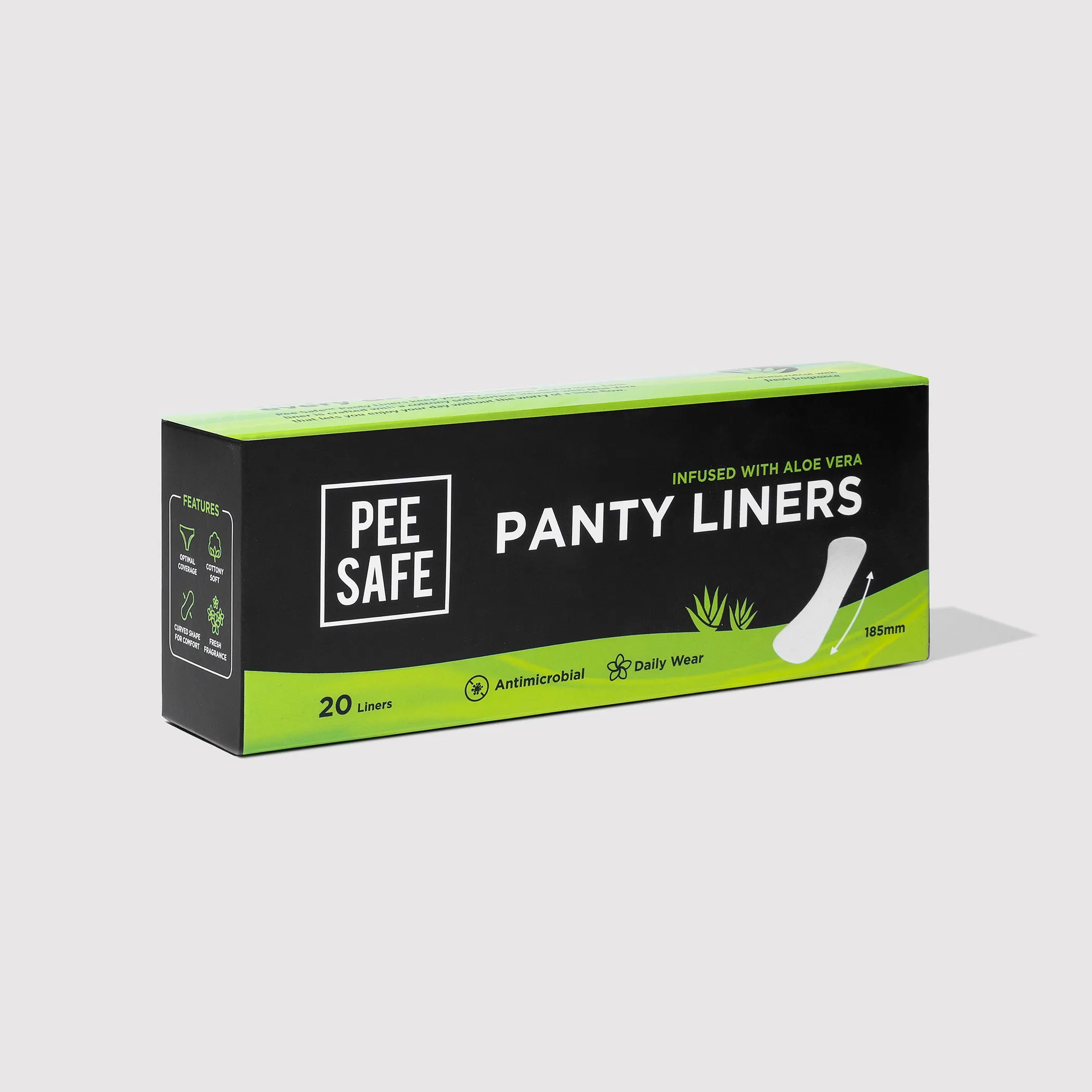 Aloe Vera Panty Liners (20 Liners) -  BULK BUY