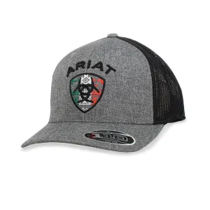 ARIAT Men's Grey and Black Mexico Cap A300063506