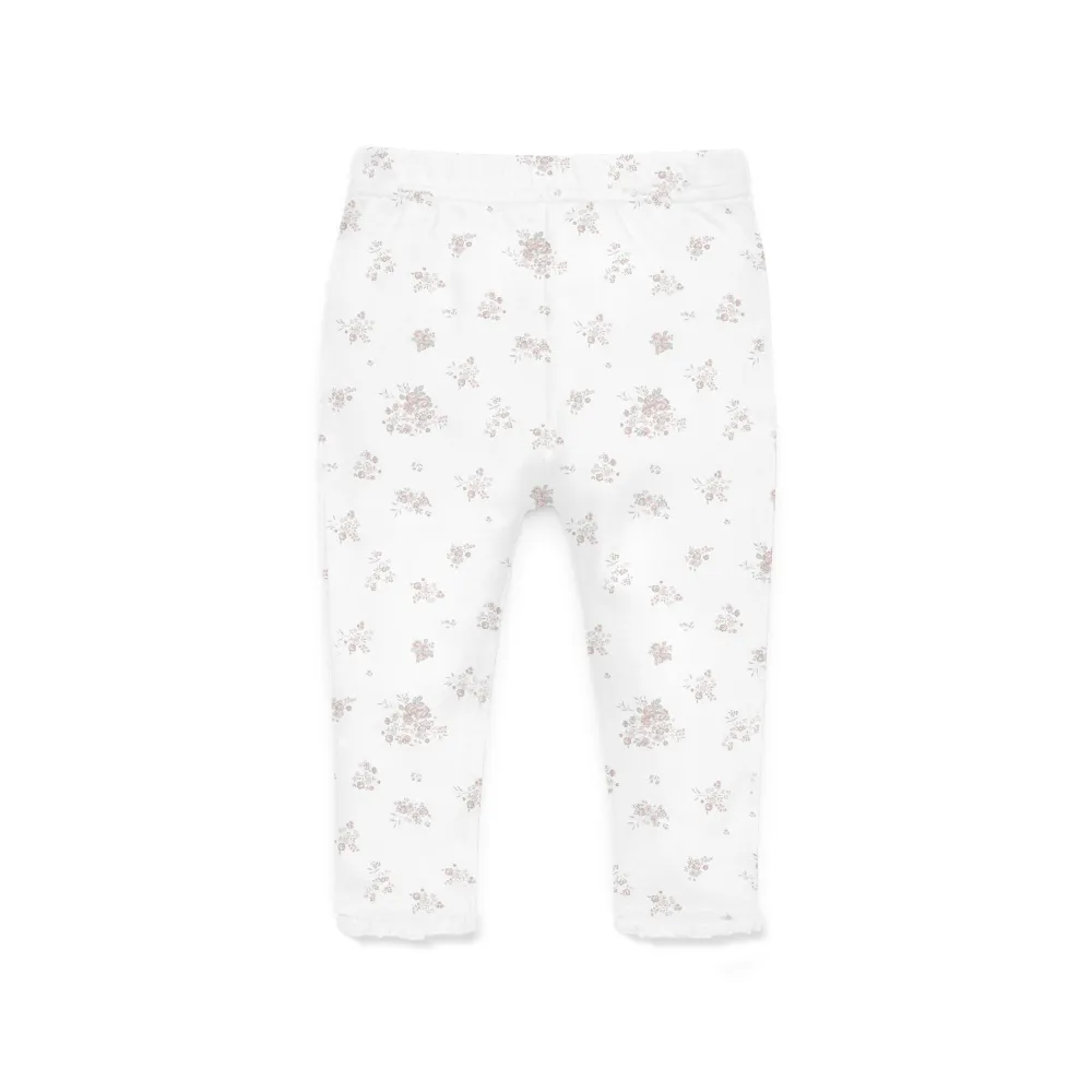 Aster and Oak Posie Floral Legging