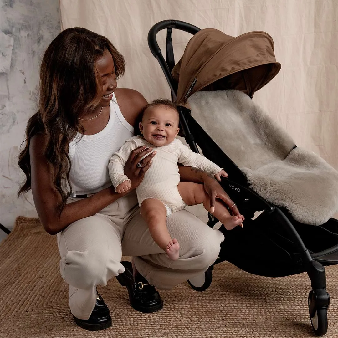 Baa Baby Pram Style Liner - Latte
