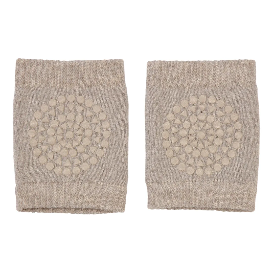 Baby anti-slip knee pad with grip for crawling - Sand