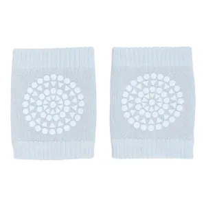 Baby anti-slip knee pad with grip for crawling - Sky Blue