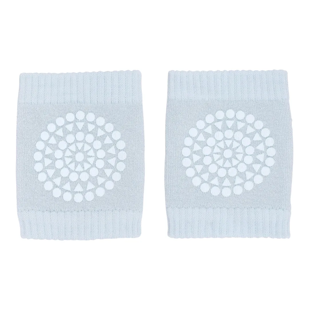Baby anti-slip knee pad with grip for crawling - Sky Blue