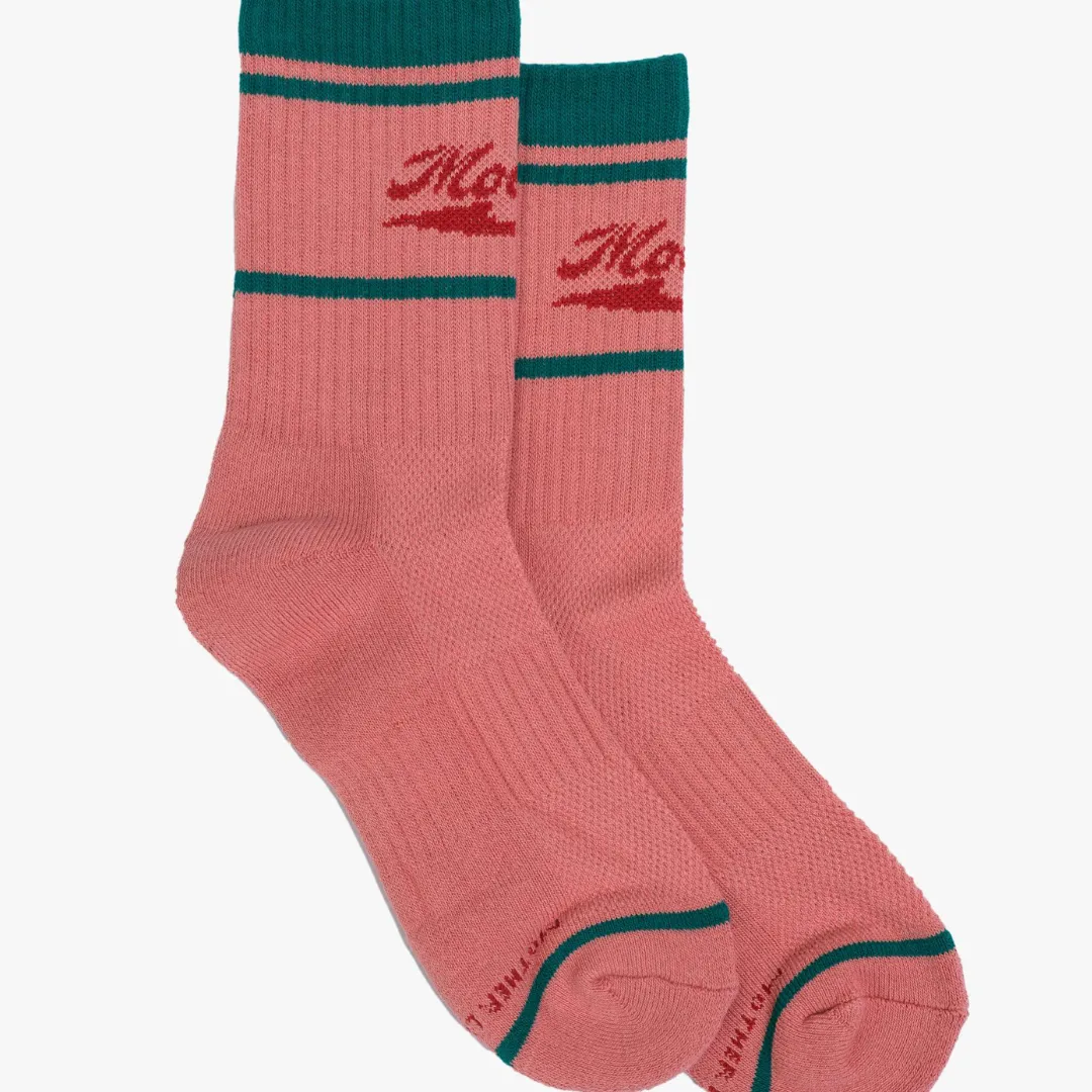 Baby Steps Socks (Mother Coral Green)