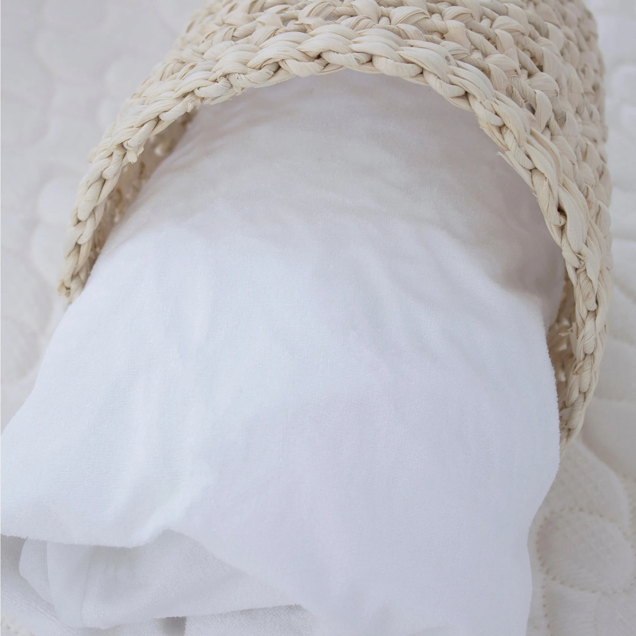 Bamboo White Co Sleeper/Bedside Sleeper Waterproof Mattress Protector