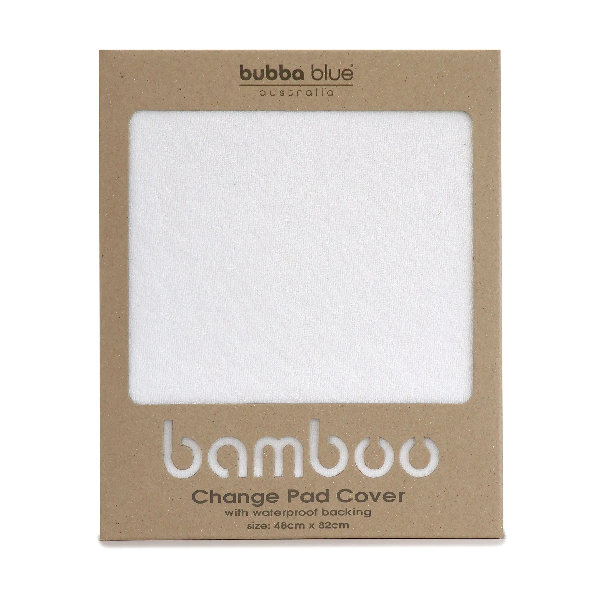 Bamboo White Waterproof Change Mat Cover/Large Bassinet Fitted Sheet