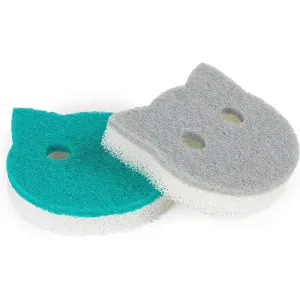 Beldray Cat Bowl Cleaning Sponge 2 Pack