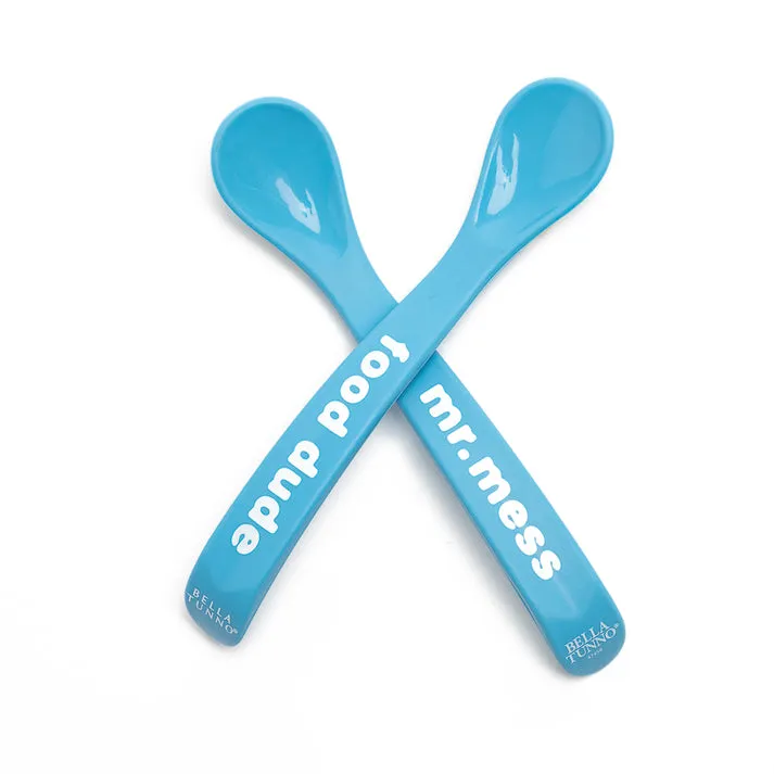 Bella Tunno Baby Spoon set:  Mr. Mess/ Food Dude