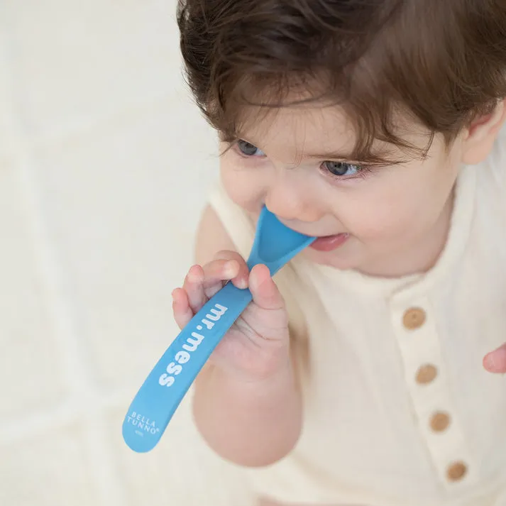 Bella Tunno Baby Spoon set:  Mr. Mess/ Food Dude