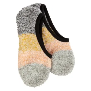 Black Multi Cozy Colorblock Footsie
