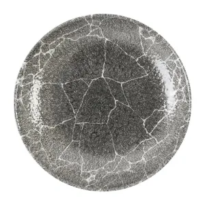 Churchill Studio Prints Kintsugi Quartz Black Coupe Bowl 248mm(Pack of 12) - DX808
