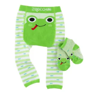 Crawling Legging & Sock Set - Flippy the Frog