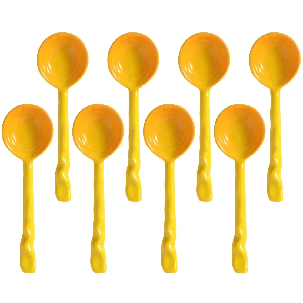 Creststone Rustic Ceramic Spoon Set