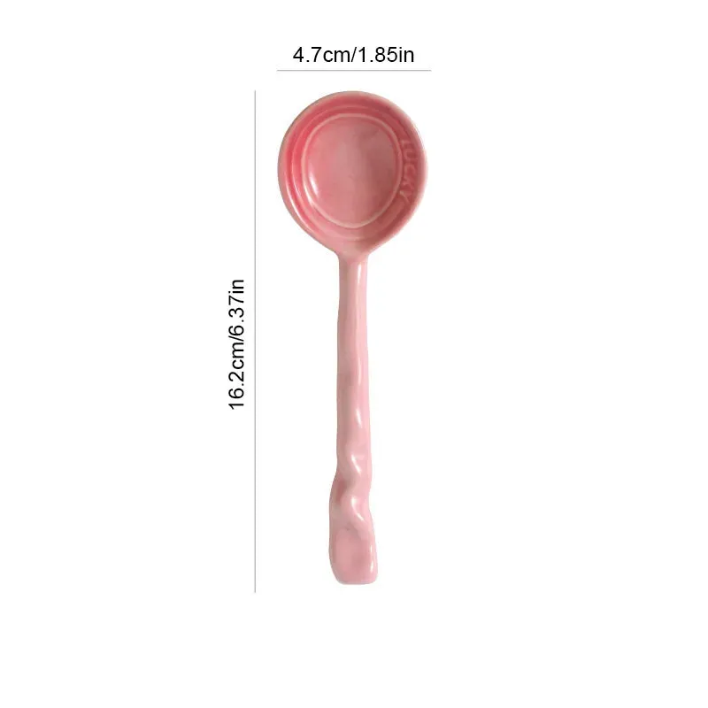 Creststone Rustic Ceramic Spoon Set
