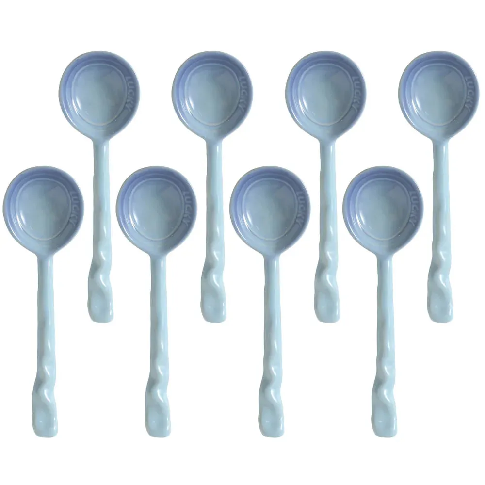 Creststone Rustic Ceramic Spoon Set