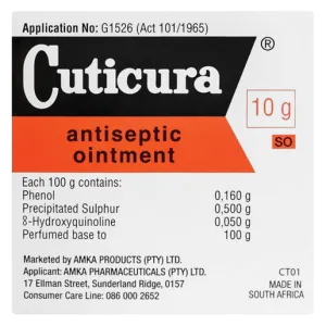 Cuticura Antiseptic Ointment 10g