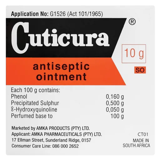 Cuticura Antiseptic Ointment 10g