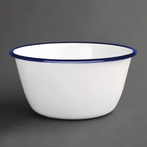 DC389 Olympia Enamel Pudding Bowls 155mm (Pack of 6)