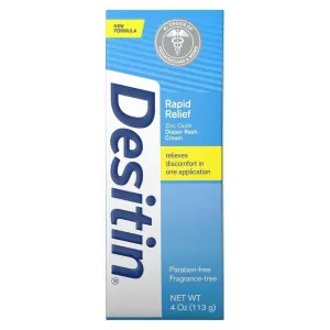 Desitin Rapid Relief Diaper Rash Cream
