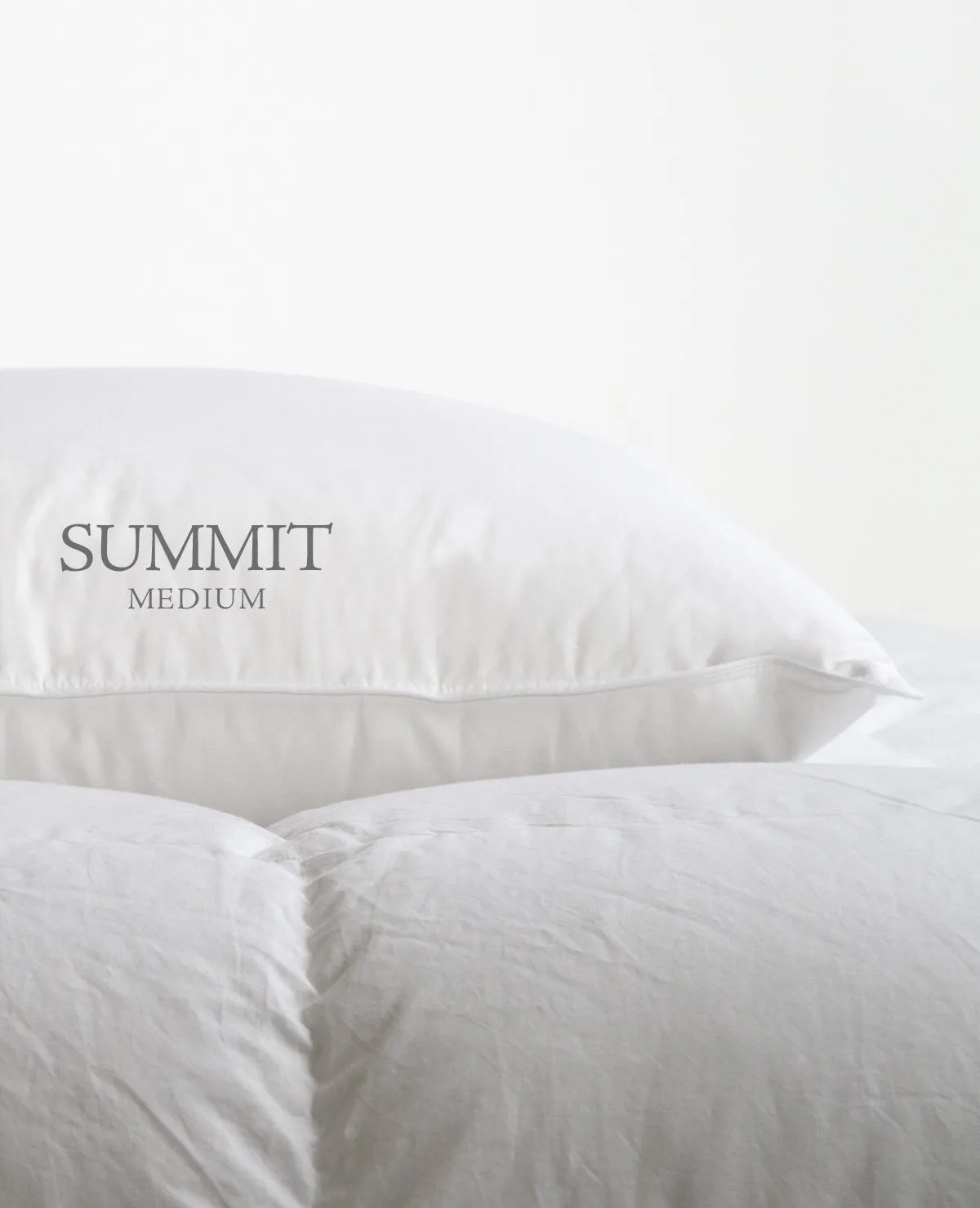 Down & Feather Pillow Medium Support
