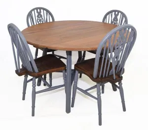 Ercol Drop-Leaf Table & 4 Chairs