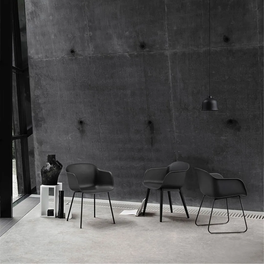 Fiber Armchair - Sled Base
