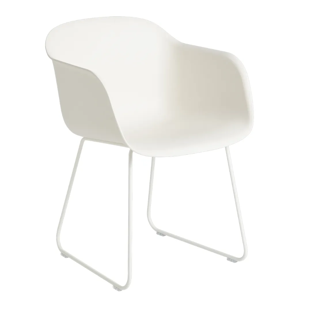 Fiber Armchair - Sled Base