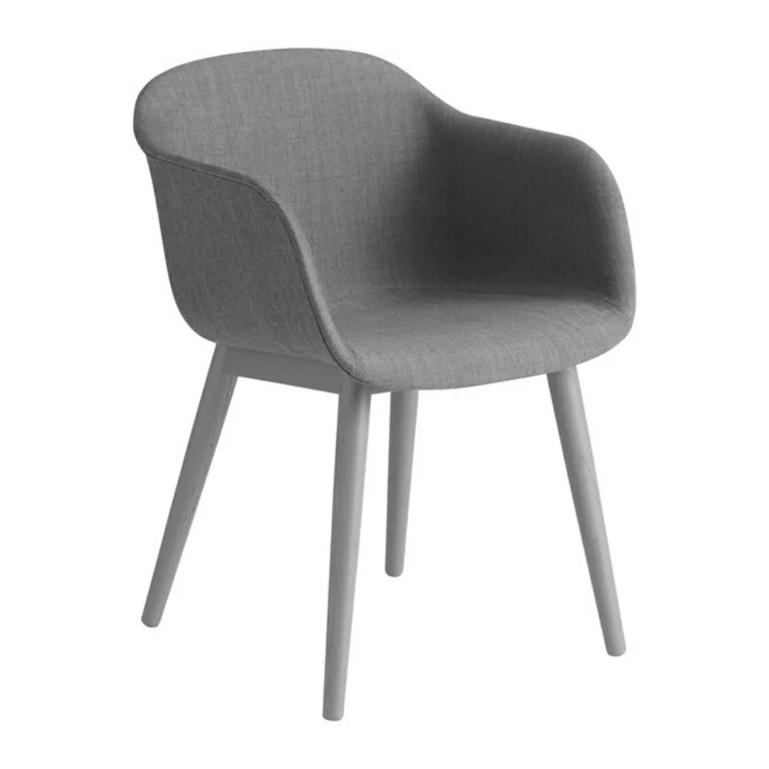 Fiber Armchair - Wood Base