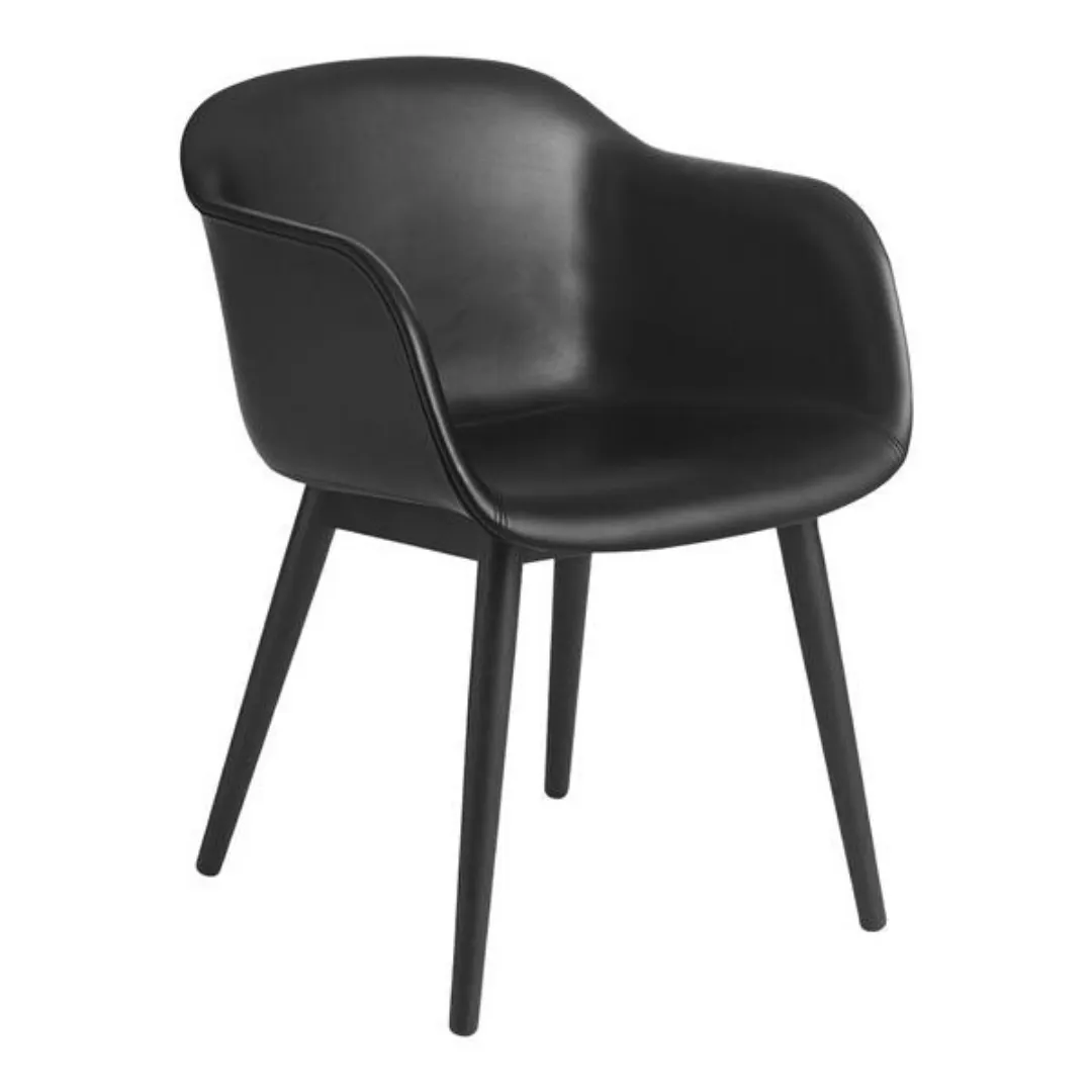 Fiber Armchair - Wood Base