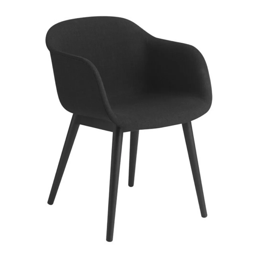 Fiber Armchair - Wood Base