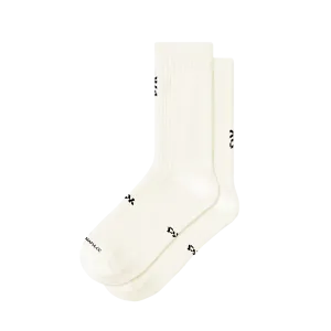 Flight Sock - Race Off White
