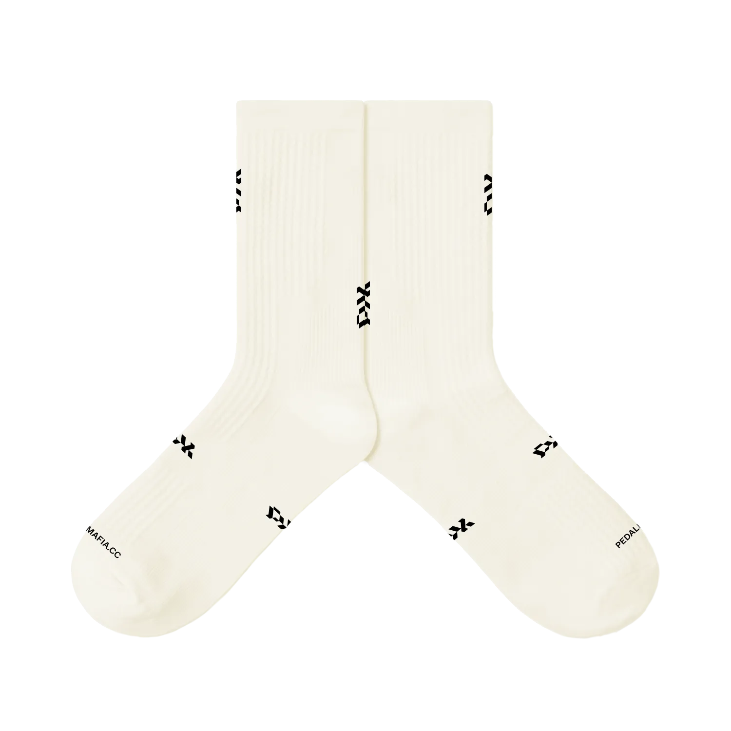 Flight Sock - Race Off White