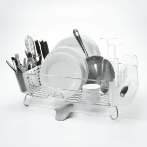 Folding Stainless Steel Dish Rack