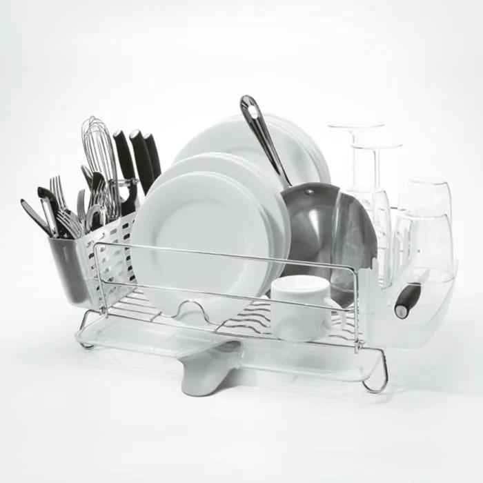 Folding Stainless Steel Dish Rack