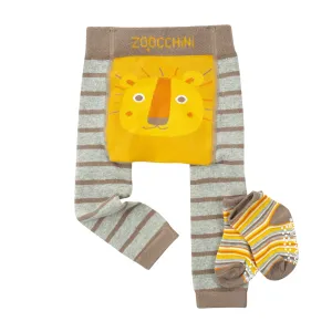 Grip easy™ Crawler Legging & Sock Sets-Zoocchini