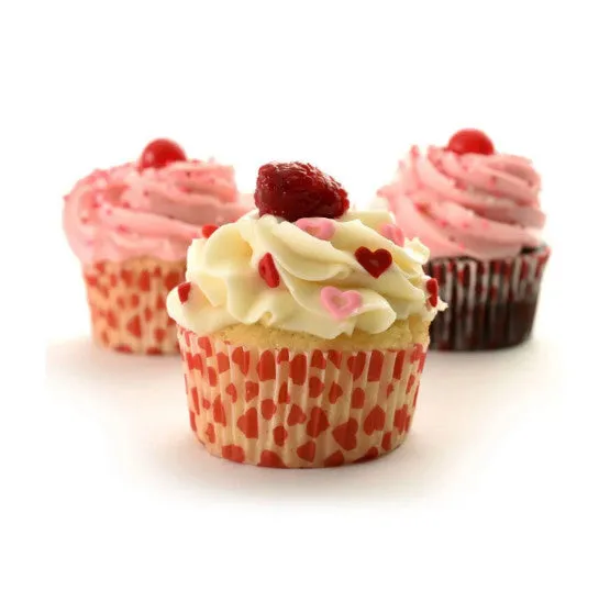 Heart Muffin Cups 75
