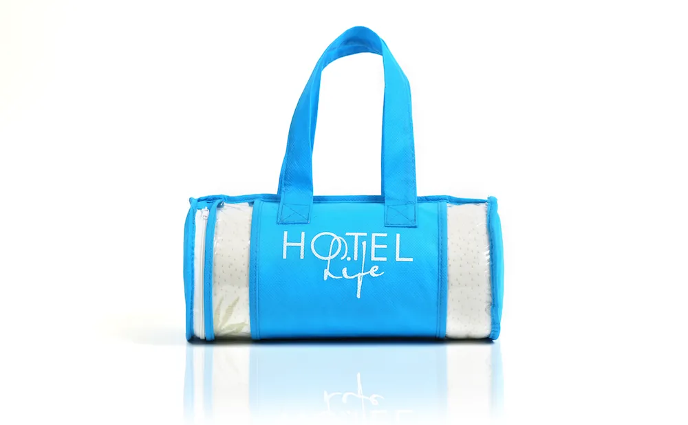 In the Bag Bamboo Memory Foam Pillow