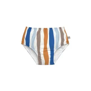 Lassig Swim Diaper - Blue/Nature - Waves