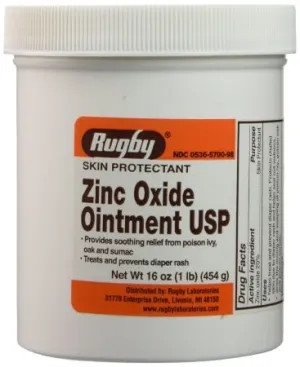 Major Pharmaceuticals Rugby Skin Protectant: 1 Count, 16 oz, Jar, Unscented
