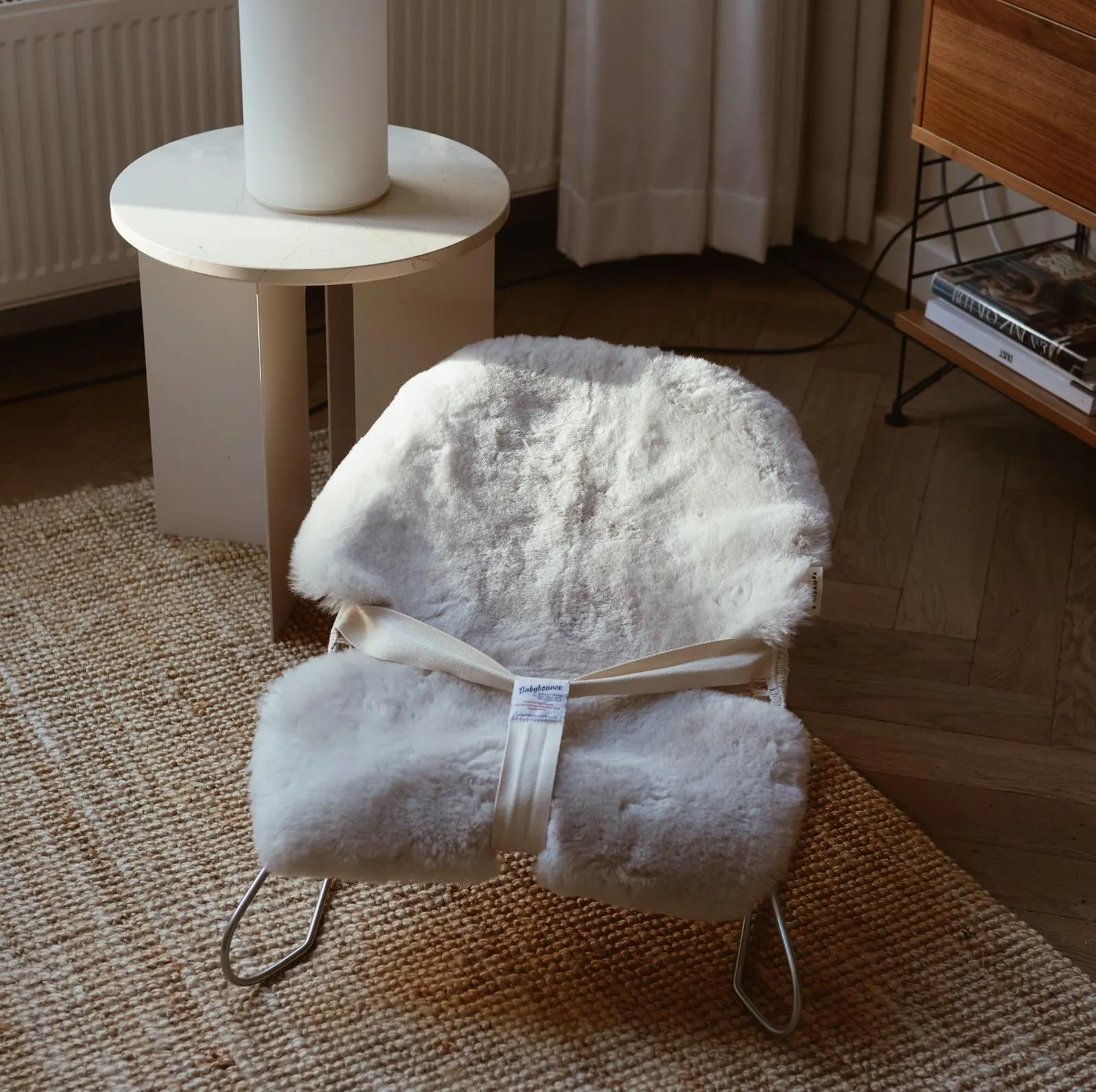 Merino Sheepskin Snuggler - Moon