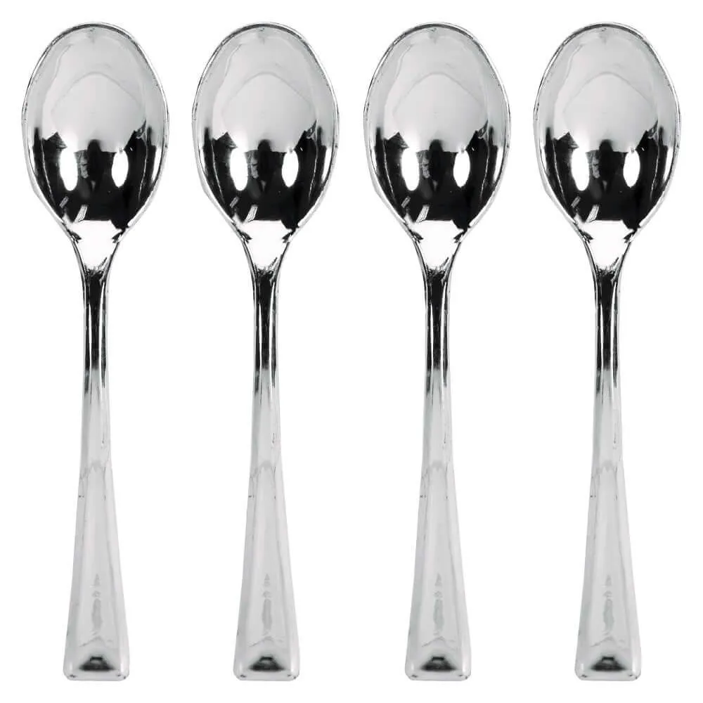 Mini Silver Spoons 24ct
