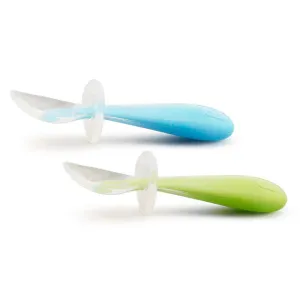 Munchkin Gentle Scoop Silicone Training Spoons 2-pack 6m 