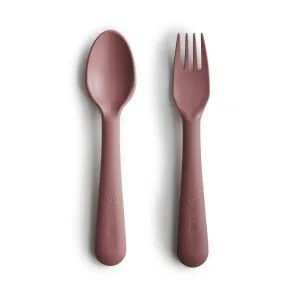 Mushie Fork   Spoon- Woodchuck