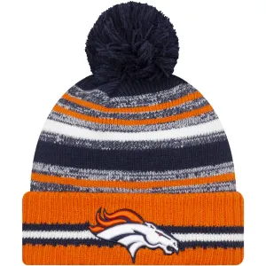 New Era Denver Broncos NFL Sideline 2021 Bobble Hat Orange