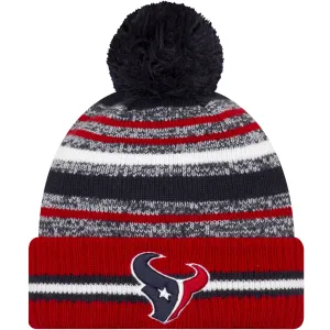 New Era Houston Texans NFL Sideline 2021 Bobble Hat - Red
